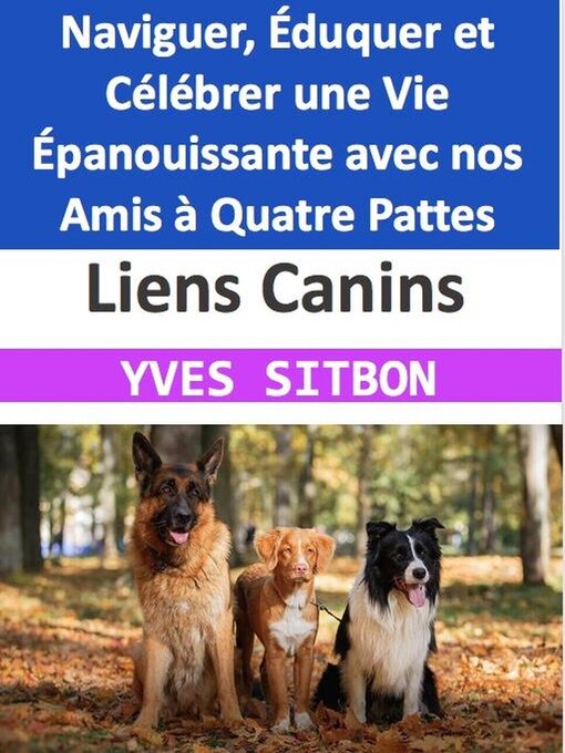 Title details for Liens Canins by YVES SITBON - Available